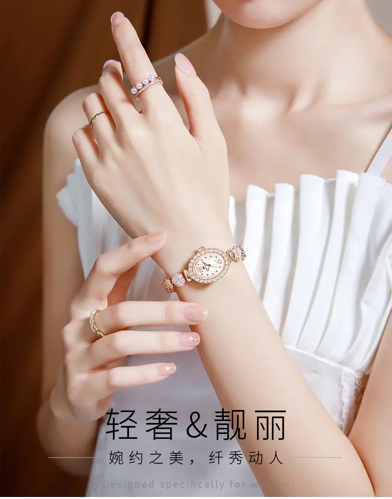 Women's Quartz Movement Watch with Light Luxury Design — feature 1