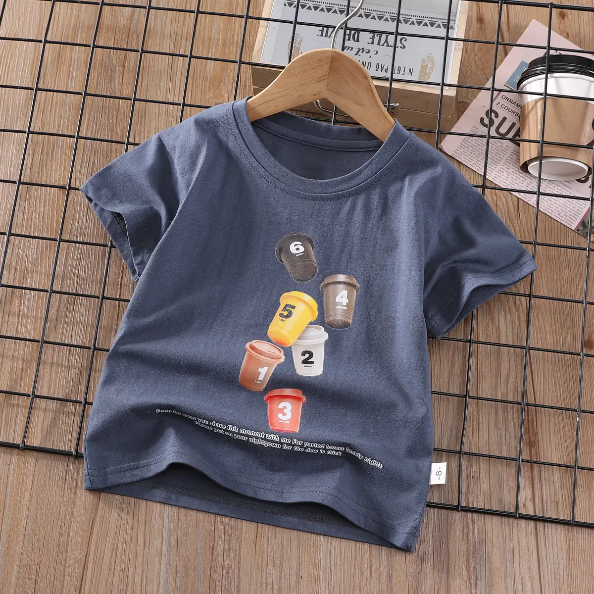 Kids Sonic Graphic T-Shirt Light Green 5 Number Print - Image 32