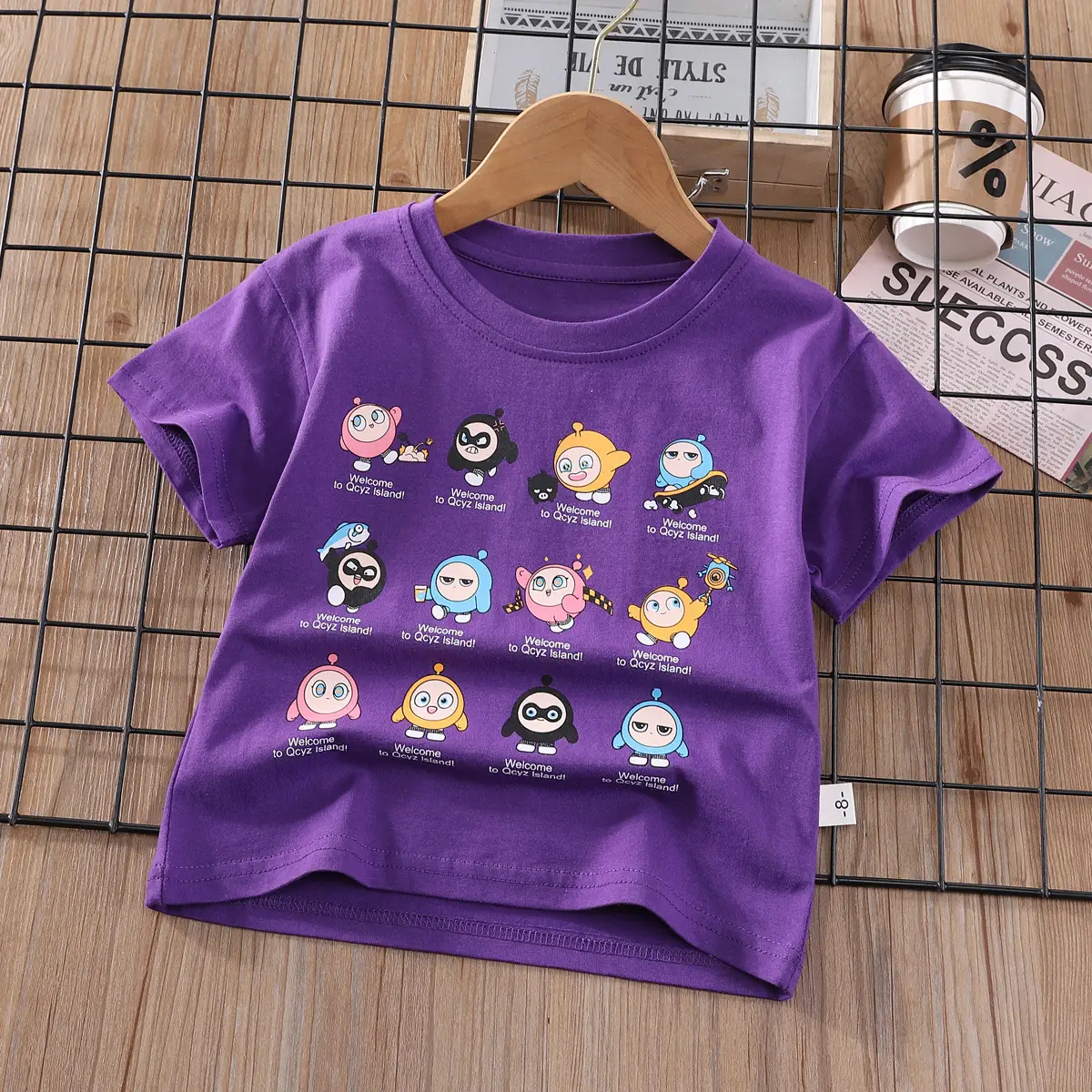Kids Sonic Graphic T-Shirt Light Green 5 Number Print - Image 2