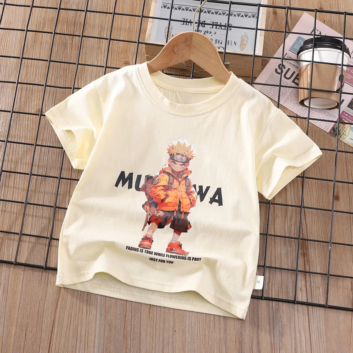Kids Sonic Graphic T-Shirt Light Green 5 Number Print - Image 5