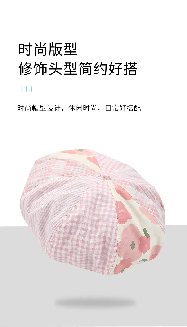 2024 Spice Girls Pink Anti-Beret Cap Women Spring Summer — feature 3