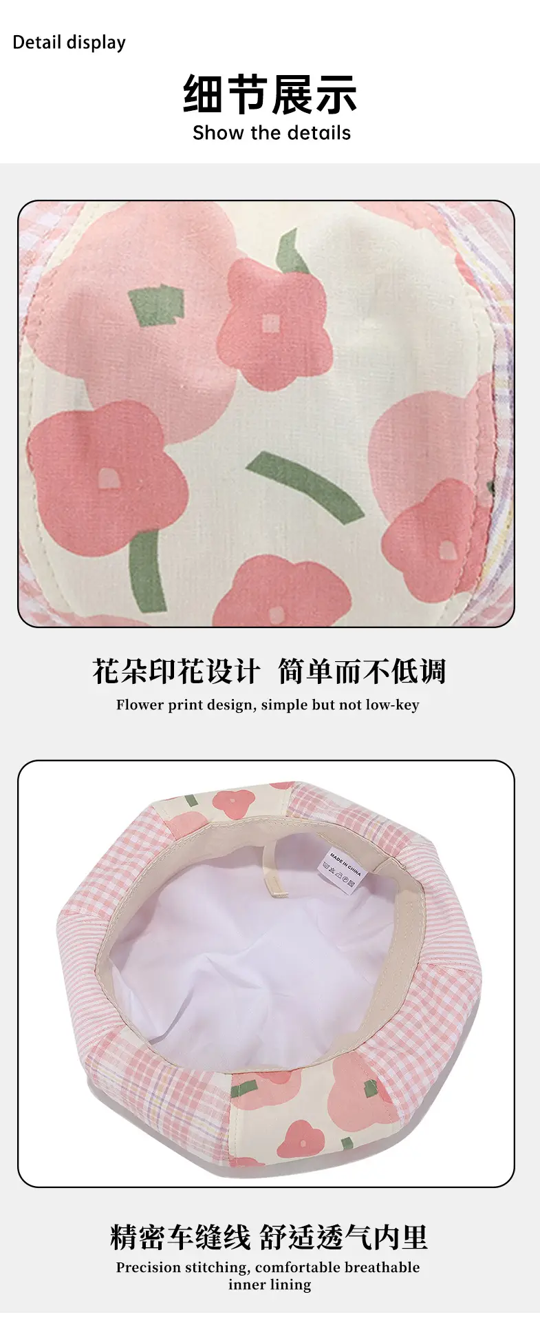 2024 Spice Girls Pink Anti-Beret Cap Women Spring Summer — feature 7