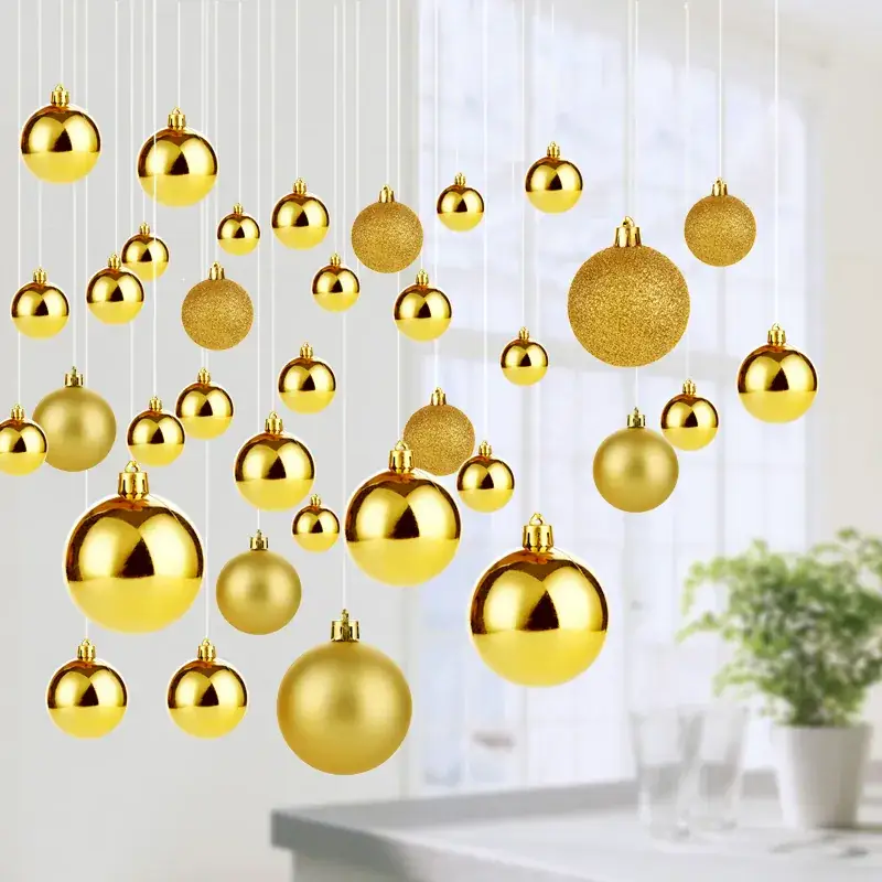 Mid-Autumn Ceiling Hanging Blue Balls Decoration - Image 33