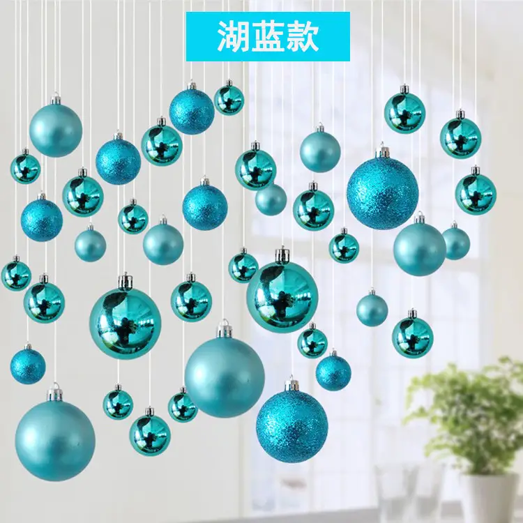 Mid-Autumn Ceiling Hanging Blue Balls Decoration — feature 12