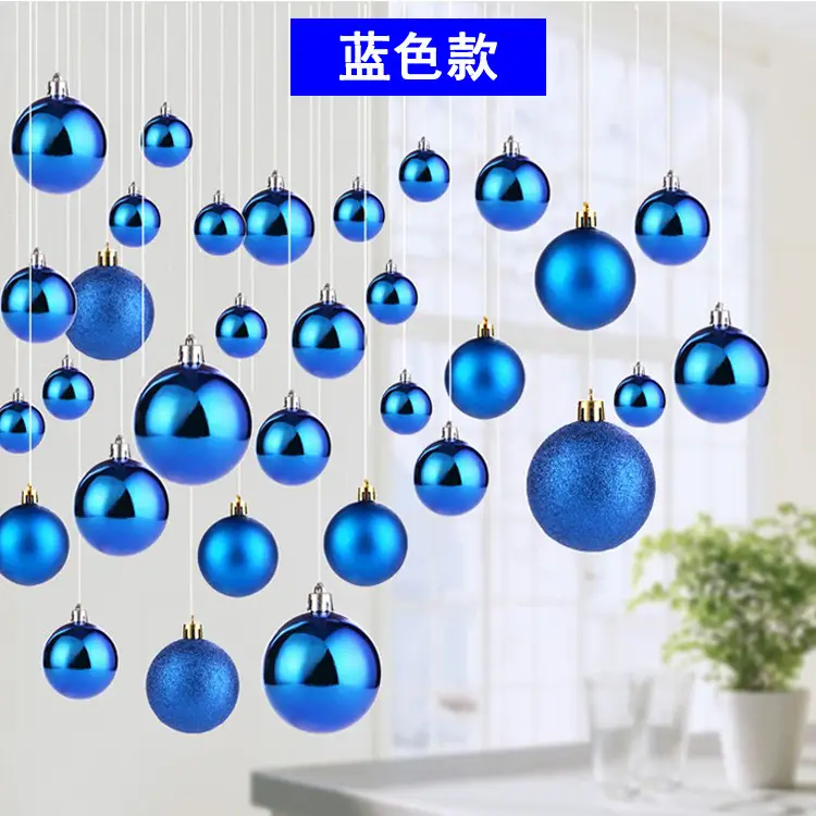 Mid-Autumn Ceiling Hanging Blue Balls Decoration — feature 13