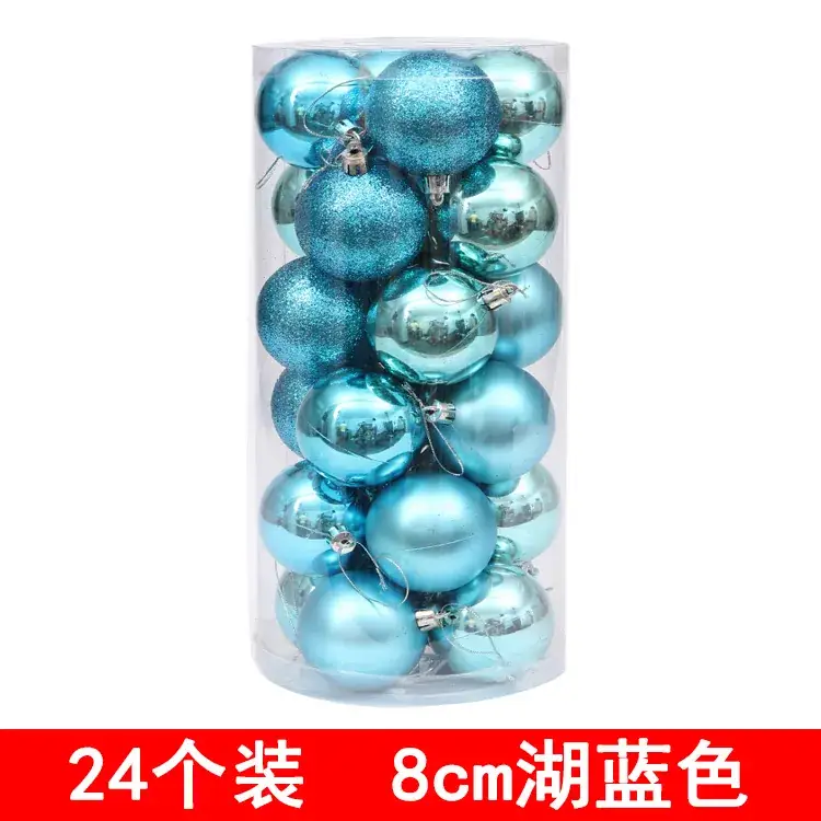 Mid-Autumn Ceiling Hanging Blue Balls Decoration - Image 19