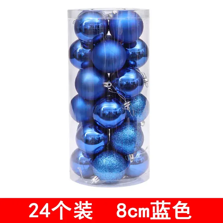 Mid-Autumn Ceiling Hanging Blue Balls Decoration - Image 20