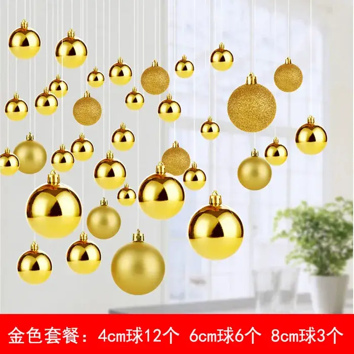 Mid-Autumn Ceiling Hanging Blue Balls Decoration - Image 3