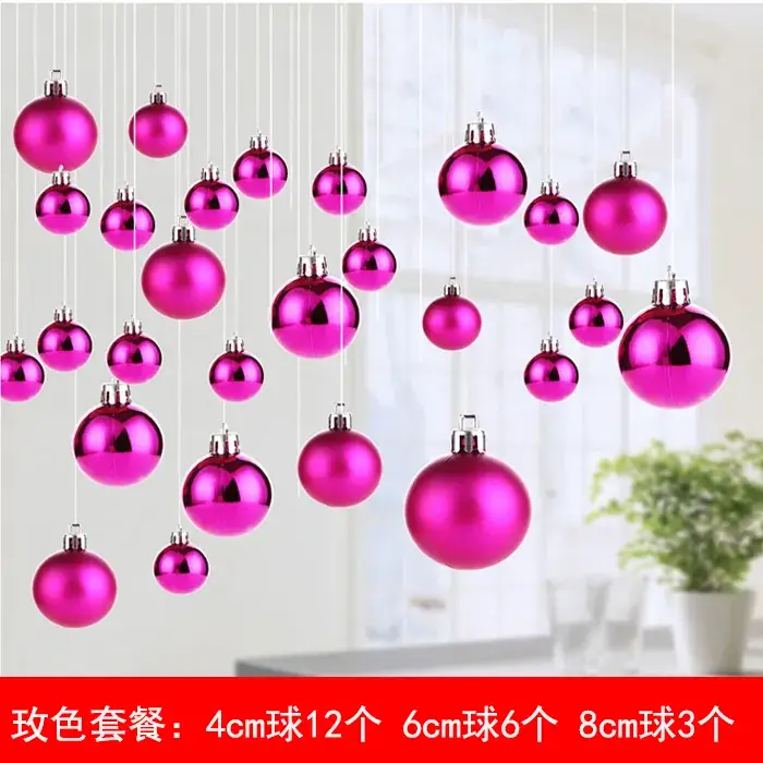 Mid-Autumn Ceiling Hanging Blue Balls Decoration - Image 7