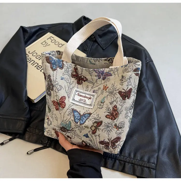 High School Student Butterfly Canvas Tote Bag 2024 — feature 11