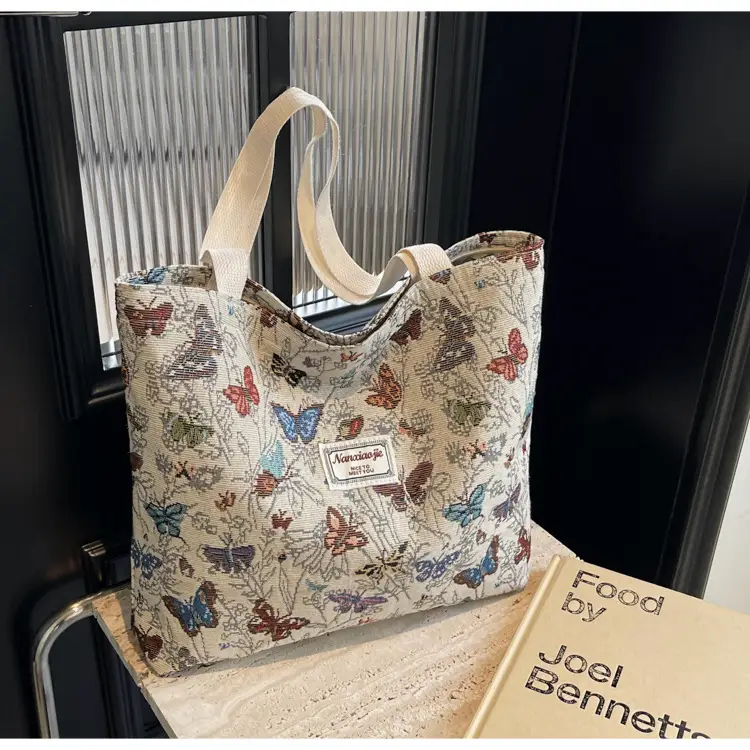 High School Student Butterfly Canvas Tote Bag 2024 — feature 16
