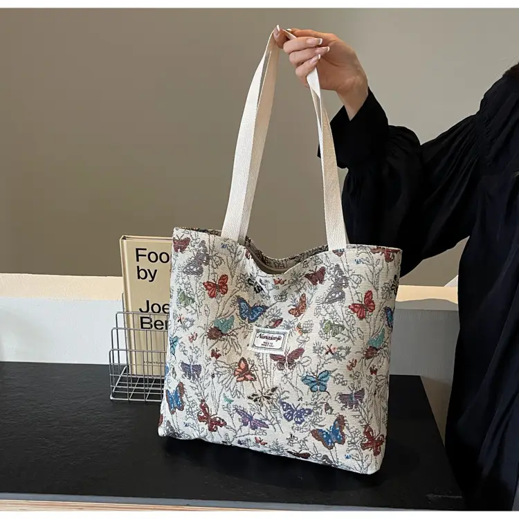 High School Student Butterfly Canvas Tote Bag 2024 — feature 19