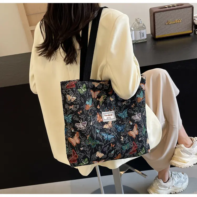 High School Student Butterfly Canvas Tote Bag 2024 — feature 23