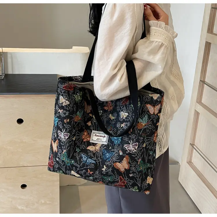 High School Student Butterfly Canvas Tote Bag 2024 — feature 25