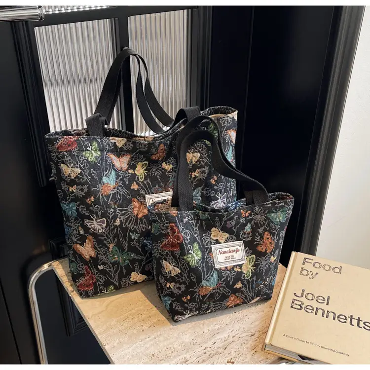 High School Student Butterfly Canvas Tote Bag 2024 — feature 26