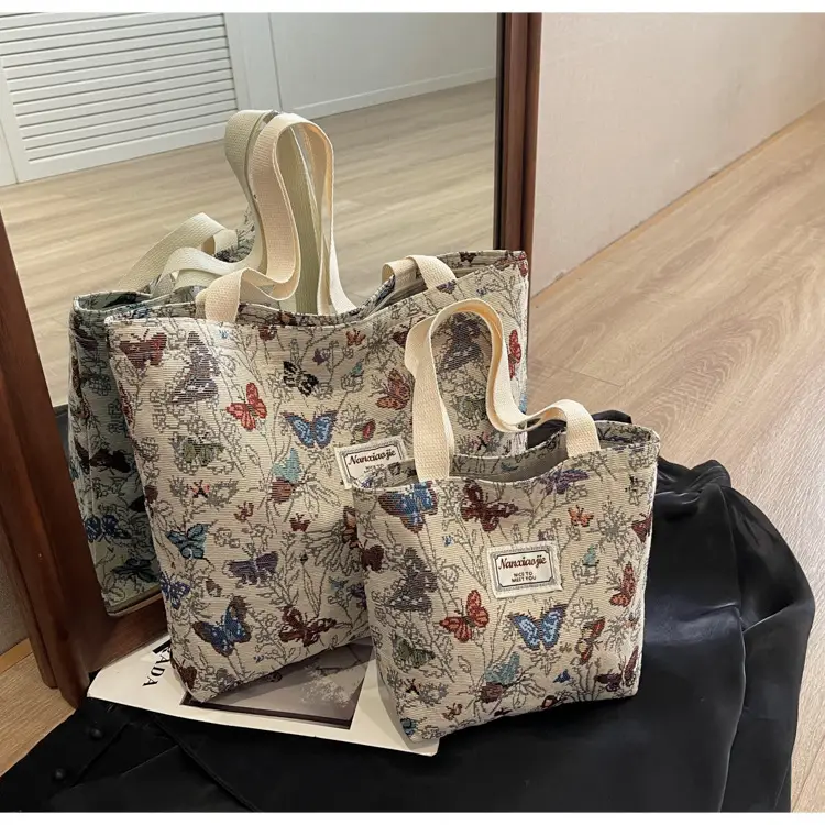 High School Student Butterfly Canvas Tote Bag 2024 — feature 9
