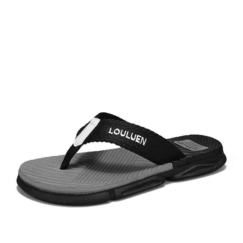 Cross-border plus size Flip-flops Men's Summer Outer Wear Non-slip Clip Sandals Men's Beach Fashionable Internet Celebrity Casual Sandals - Image 8