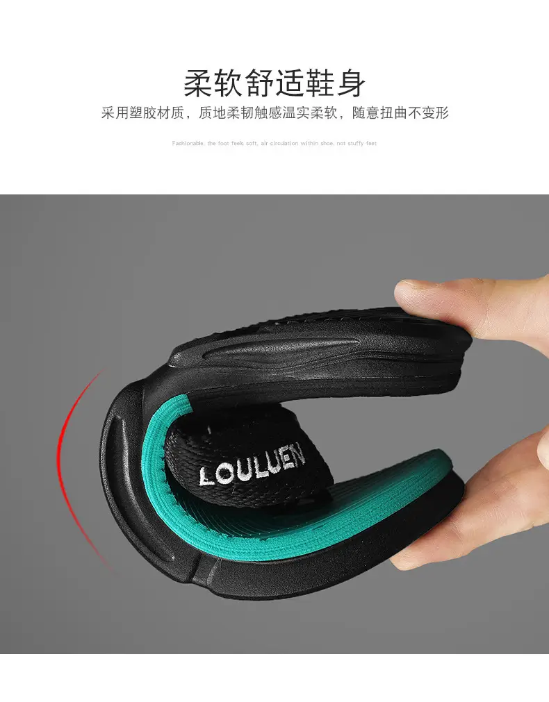 Cross-border plus size Flip-flops Men's Summer Outer Wear Non-slip Clip Sandals Men's Beach Fashionable Internet Celebrity Casual Sandals — feature 10
