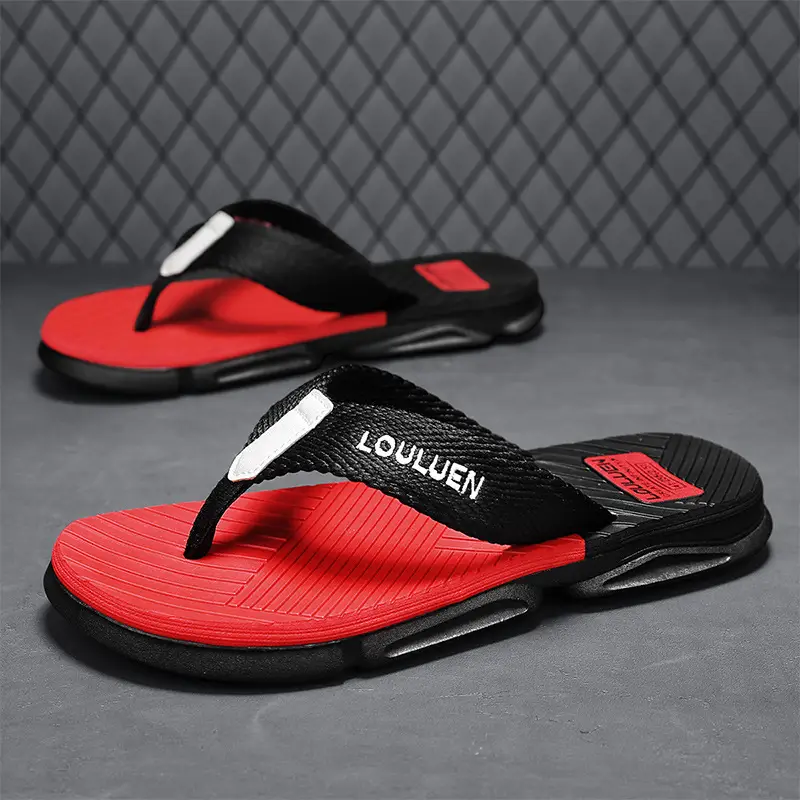 Cross-border plus size Flip-flops Men's Summer Outer Wear Non-slip Clip Sandals Men's Beach Fashionable Internet Celebrity Casual Sandals - Image 3