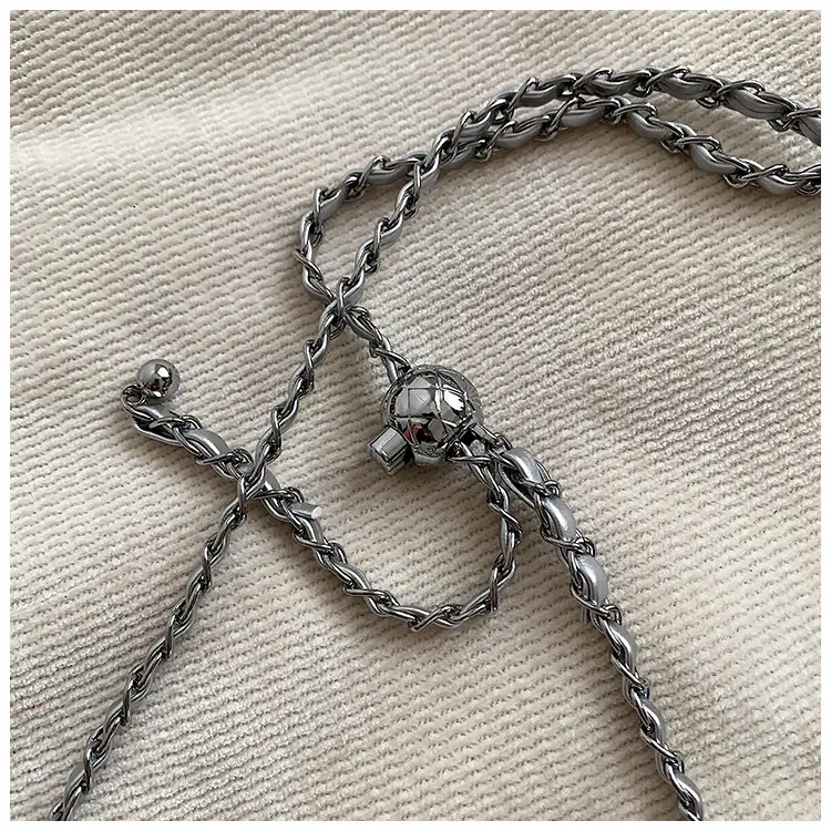 Silver Butterfly Drawstring Bucket Bag for Women — feature 43