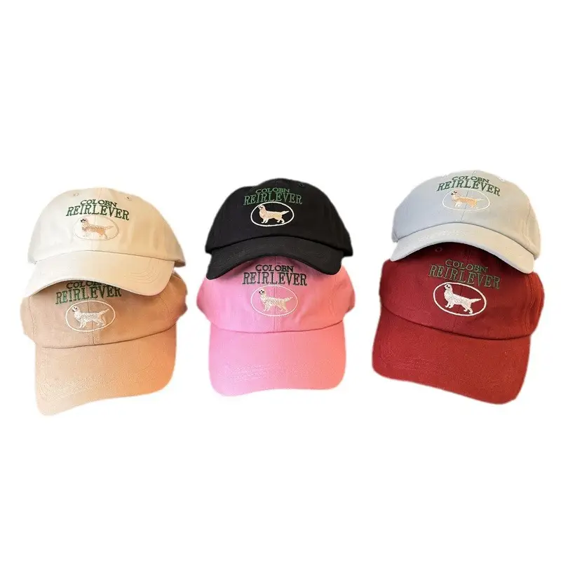 Korean Style Dog Cap Women Men Spring Summer