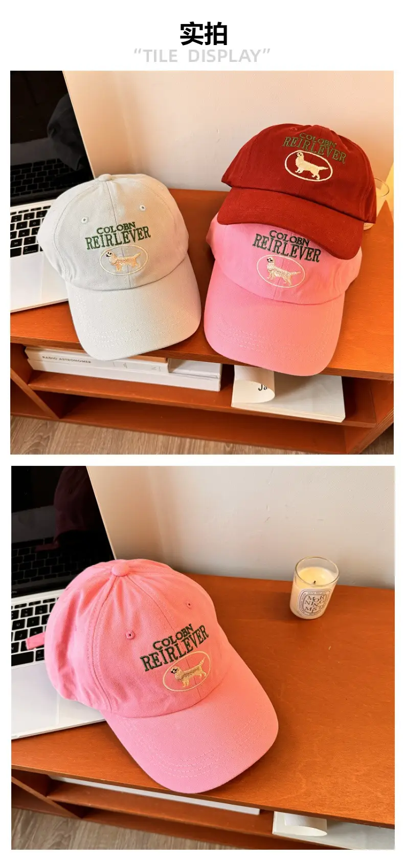 Korean Style Dog Cap Women Men Spring Summer — feature 3