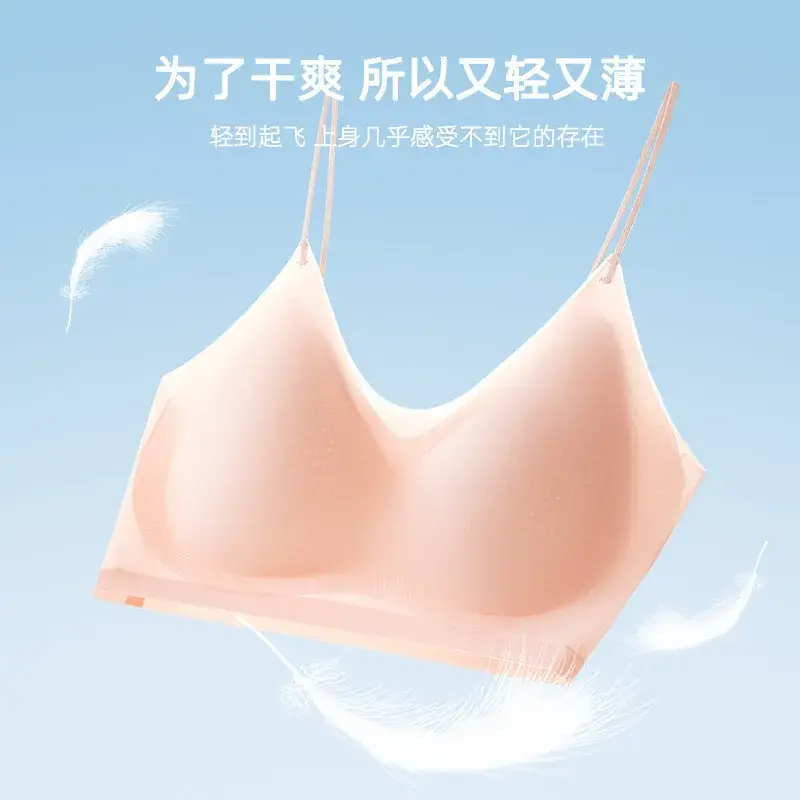 Ultra-Thin Ice Silk Bra for Small Busts - Image 8