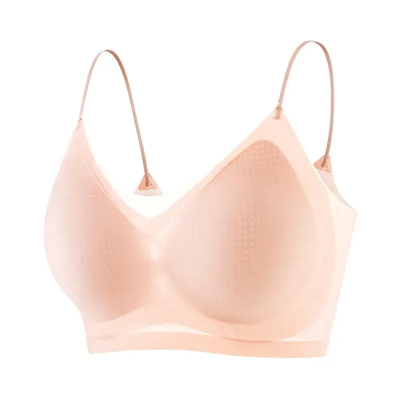 Ultra-Thin Ice Silk Bra for Small Busts - Image 9
