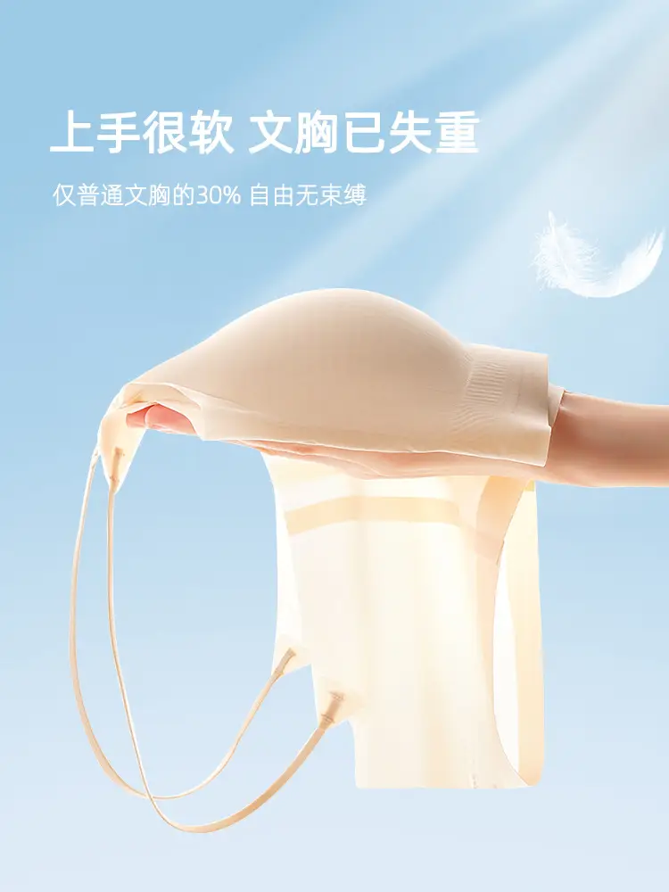 Ultra-Thin Ice Silk Bra for Small Busts — feature 11