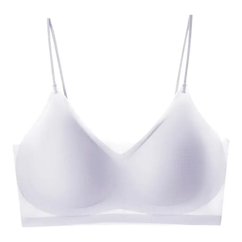 Ultra-Thin Ice Silk Bra for Small Busts - Image 3