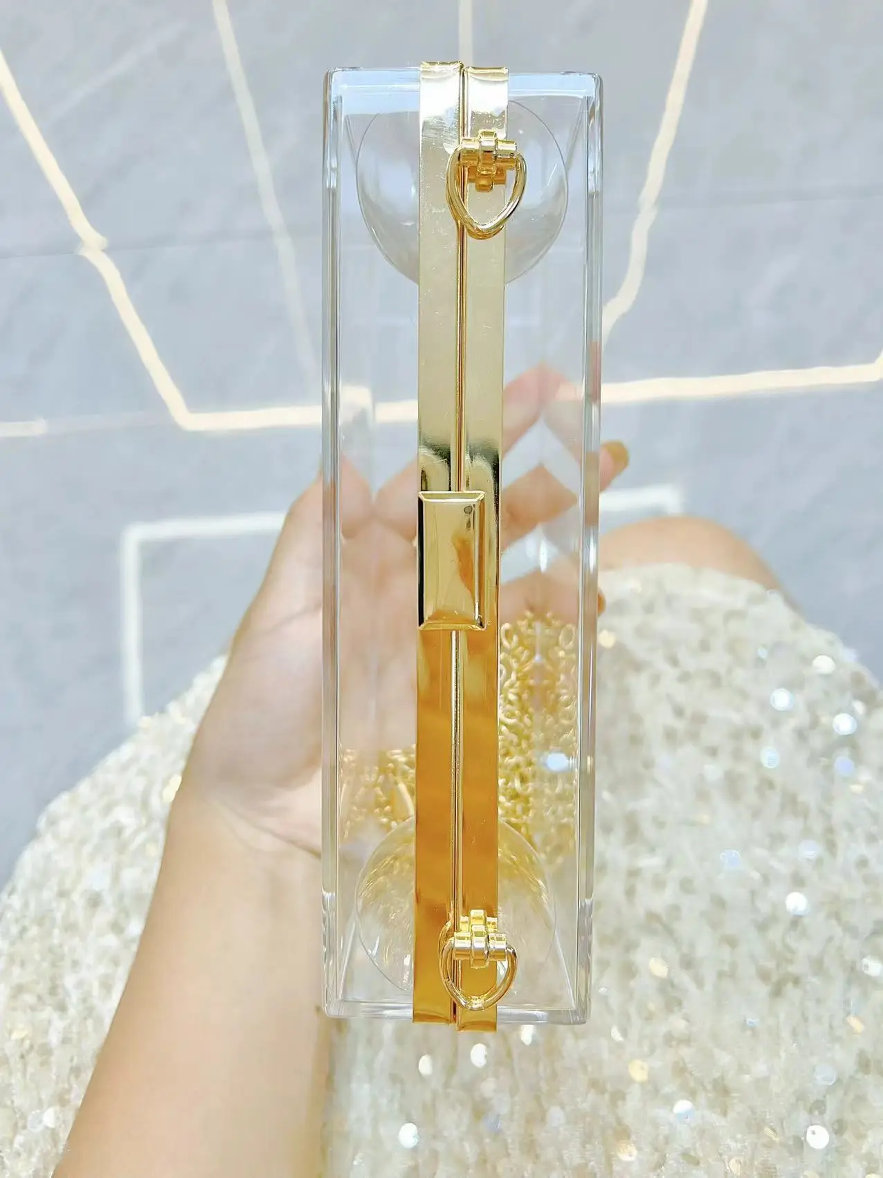 Transparent Square Crossbody Bag for Women — feature 7