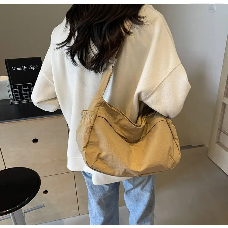 Nylon Travel Bag for Women, Large Capacity, Shoulder Crossbody — feature 46