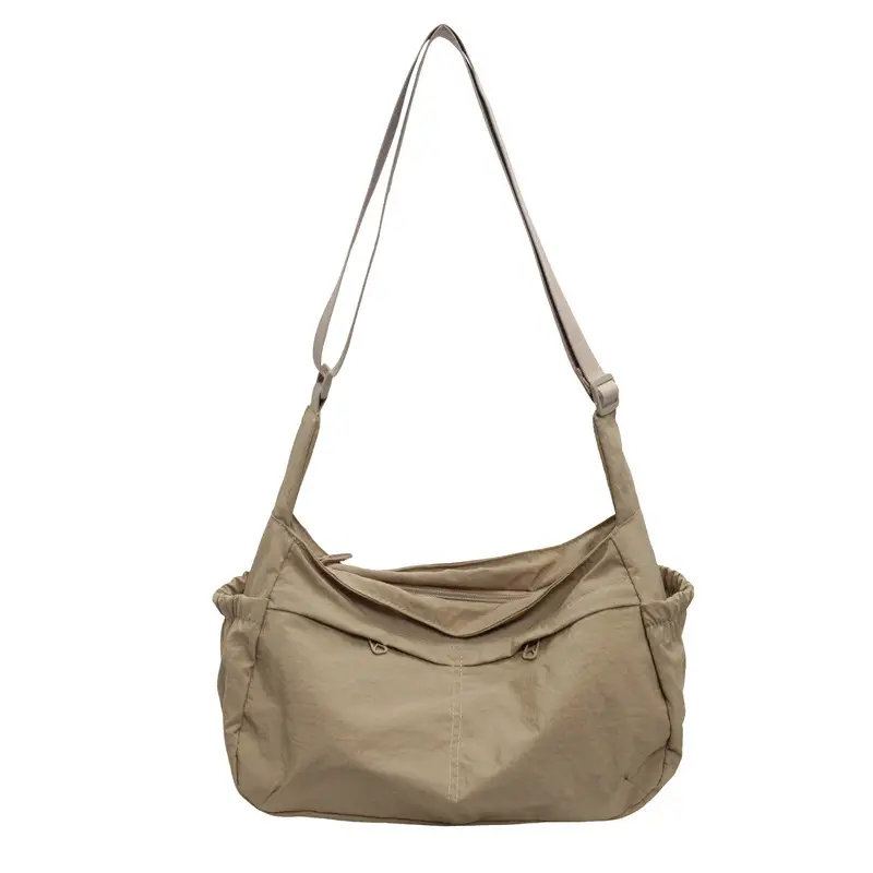 Nylon Travel Bag for Women, Large Capacity, Shoulder Crossbody