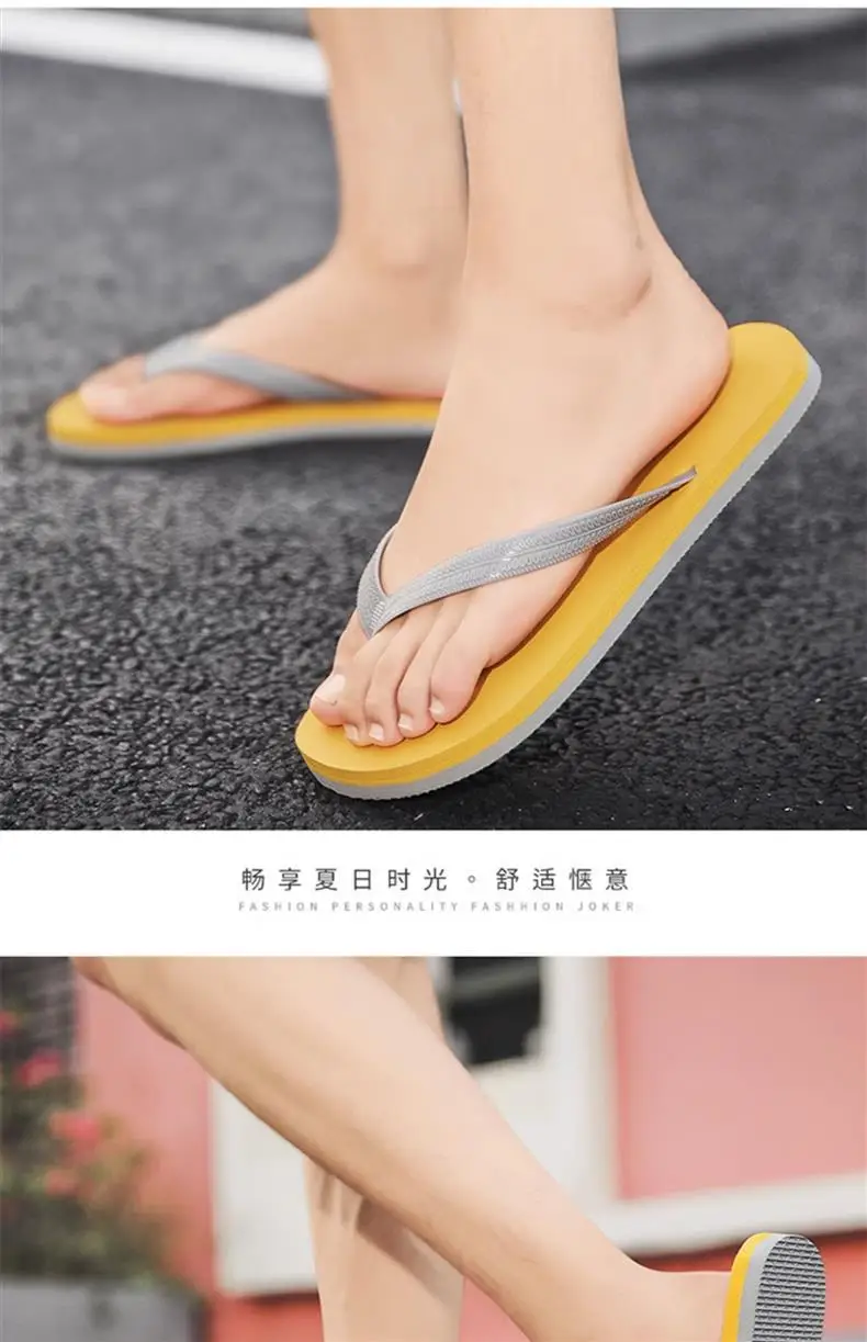 Guangdong Flip-flops for Men 2024 New Summer Outer Wear Non-slip Flip-flops for Men Thai Rubber Beach Sandals — feature 18