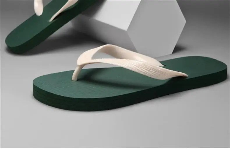 Guangdong Flip-flops for Men 2024 New Summer Outer Wear Non-slip Flip-flops for Men Thai Rubber Beach Sandals — feature 25