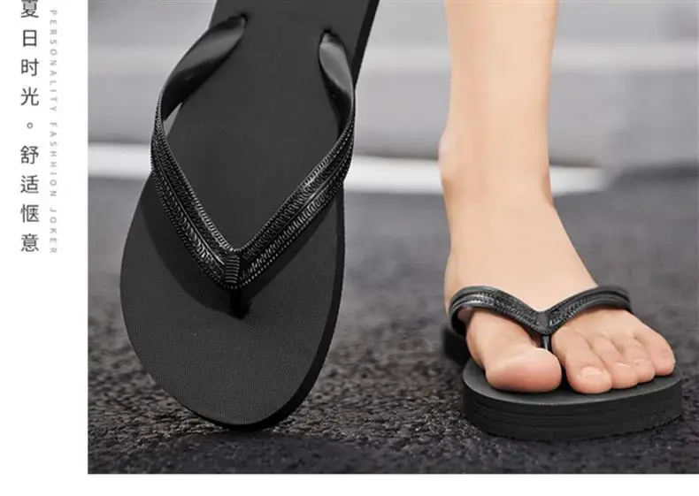 Guangdong Flip-flops for Men 2024 New Summer Outer Wear Non-slip Flip-flops for Men Thai Rubber Beach Sandals — feature 27
