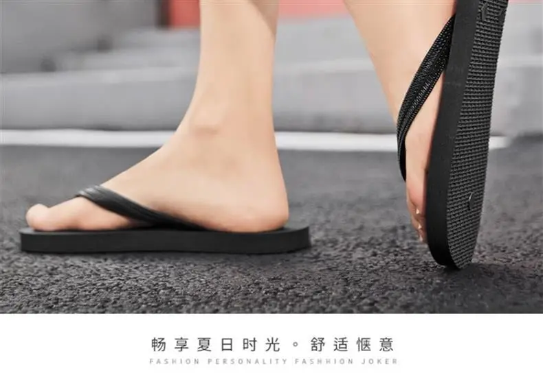 Guangdong Flip-flops for Men 2024 New Summer Outer Wear Non-slip Flip-flops for Men Thai Rubber Beach Sandals — feature 29