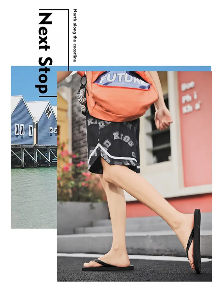 Guangdong Flip-flops for Men 2024 New Summer Outer Wear Non-slip Flip-flops for Men Thai Rubber Beach Sandals — feature 5