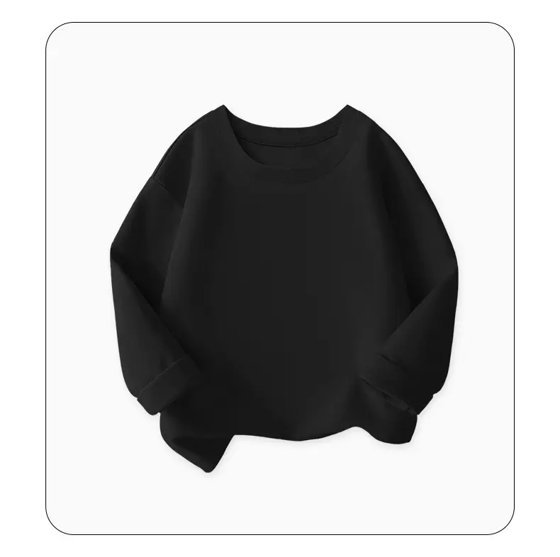 Duo Meng Dou Boys Yellow Cotton Long Sleeve T-Shirt — feature 9