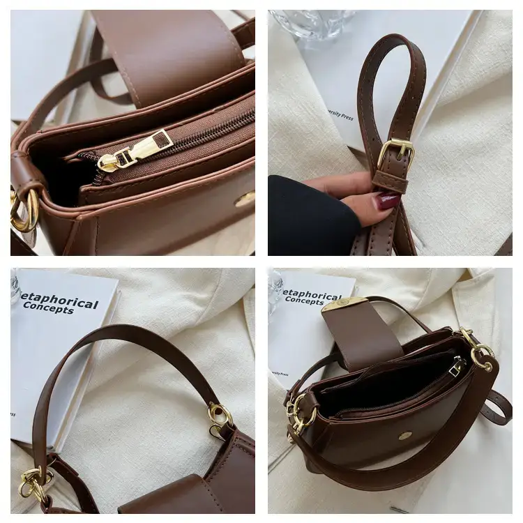 Maroon Vintage Commuter Shoulder Bag Women 2024 — feature 36