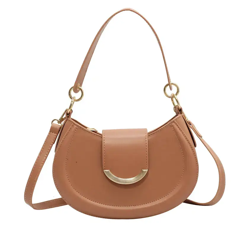 Maroon Vintage Commuter Shoulder Bag Women 2024 - Image 3