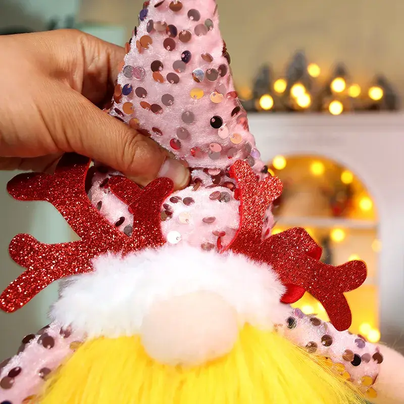 Cross-Country Christmas Rudolph Luminous Figure 13cm — feature 15
