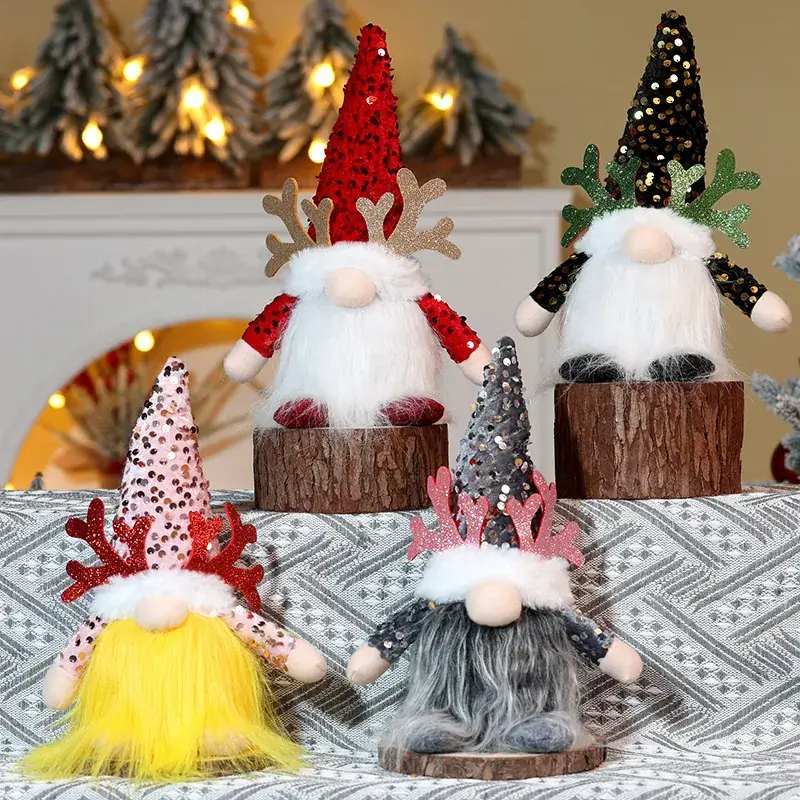 Cross-Country Christmas Rudolph Luminous Figure 13cm — feature 2