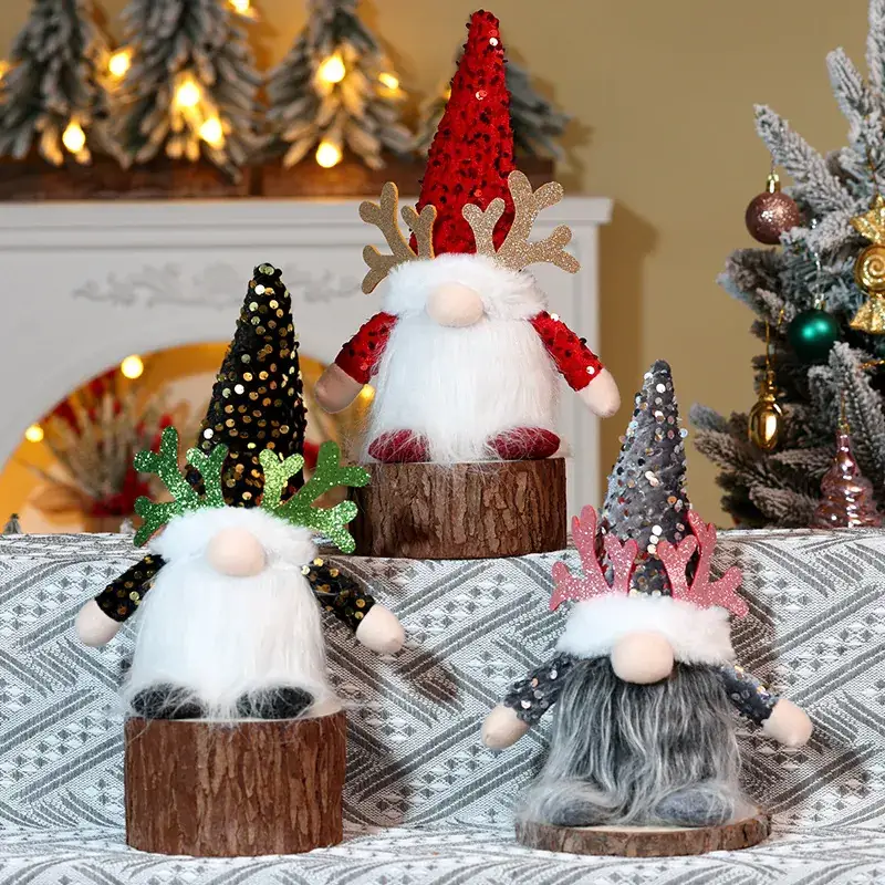 Cross-Country Christmas Rudolph Luminous Figure 13cm — feature 4