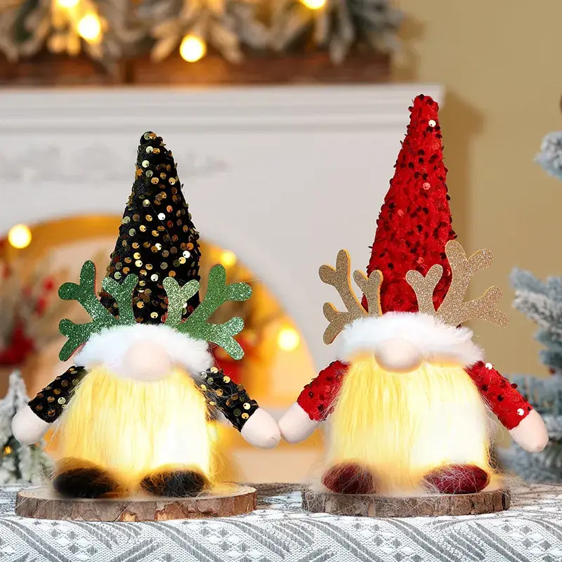 Cross-Country Christmas Rudolph Luminous Figure 13cm — feature 8