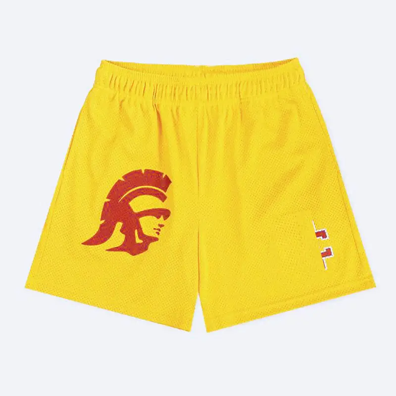 Men's Black H-H Logo Casual Shorts Summer