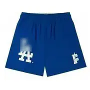 Men's Black H-H Logo Casual Shorts Summer