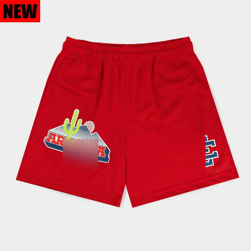 Men's Black H-H Logo Casual Shorts Summer