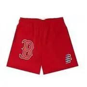 Men's Black H-H Logo Casual Shorts Summer