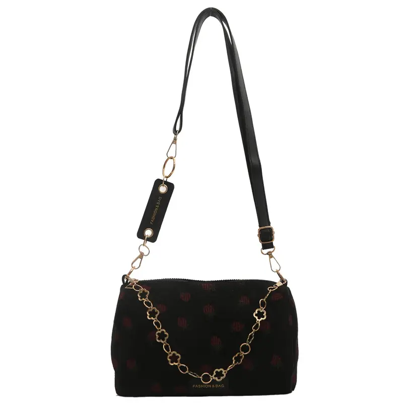 Women's Strawberry Printed Shoulder Crossbody Bag - Image 8